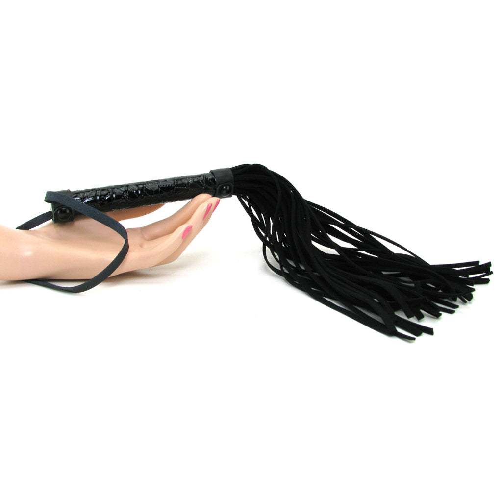 Sinful Whip in Black - Tophatter's Adult Products Bondage and Fetish > Whips and Crops - Tophatter Daily Deals