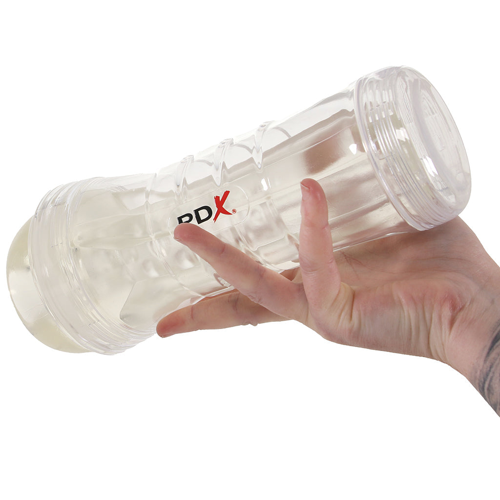 PDX Elite ViewTube XXL LED Stroker Male Masturbators > Self-Contained Strokers - Tophatter Daily Deals