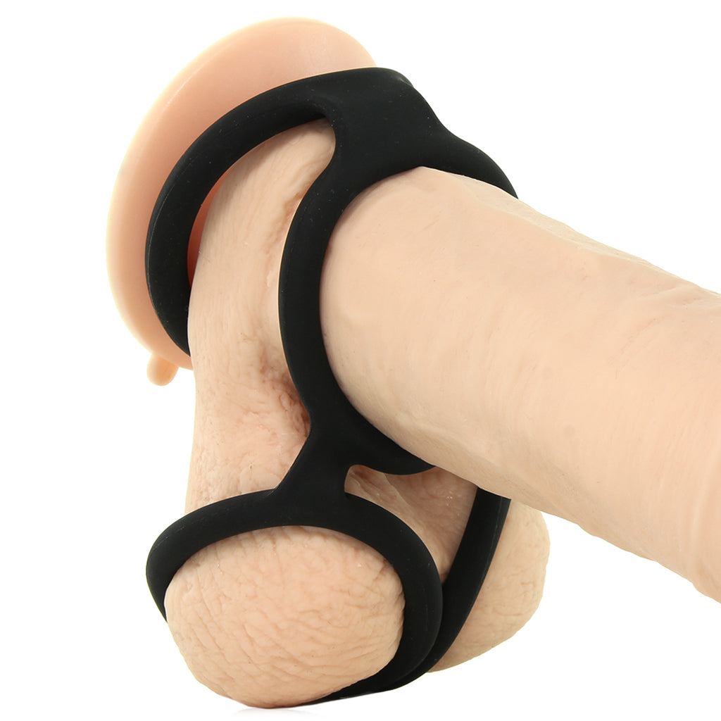 Full Erection Spreader in Black - Tophatter's Adult Products Bondage and Fetish > Cock and Ball Devices - Tophatter Daily Deals