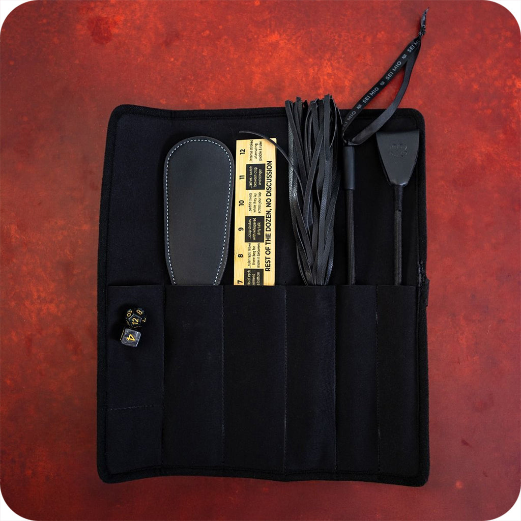 Sei Mio Correction Collection Impact Play Set Bondage and Fetish > Whips and Crops - Tophatter Daily Deals