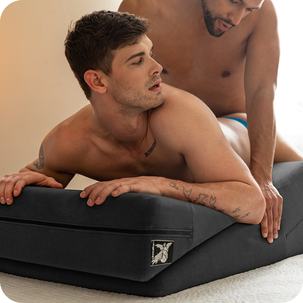 Wedge Ramp Combo in Velvet Black - Tophatter's Adult Sex Toys Online Sex Furniture > Sex Machine - Tophatter Daily Deals