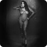 Radiance Crotchless Full Black Body Suit XL Lingerie > Lingerie - Tophatter Daily Deals