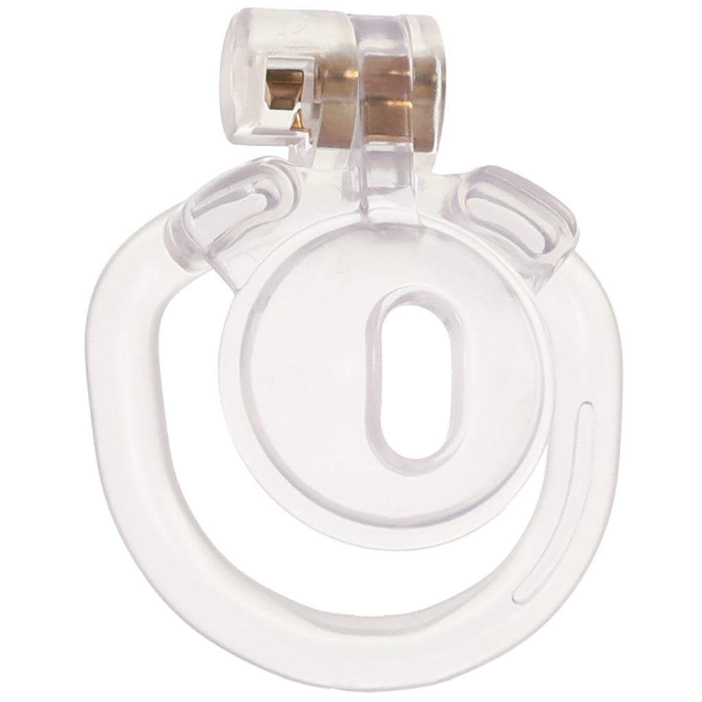 Blueline Acrylic See Thru Mini Cock Micro Chastity Cage Bondage and Fetish > Cock and Ball Devices - Tophatter Daily Deals