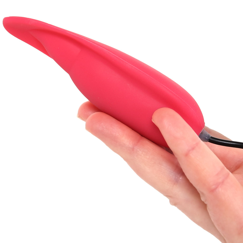 Power Play Flickering Tongue Vibe in Pink Vibrators > Clitoral Stimulators - Tophatter Daily Deals