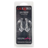 nipple play Crystal Gem Non-Piercing Nipple Jewelry - Tophatter's Adult Sex Toys Online Bondage and Fetish > Nipple Stimulators & Clamps - Tophatter Daily Deals