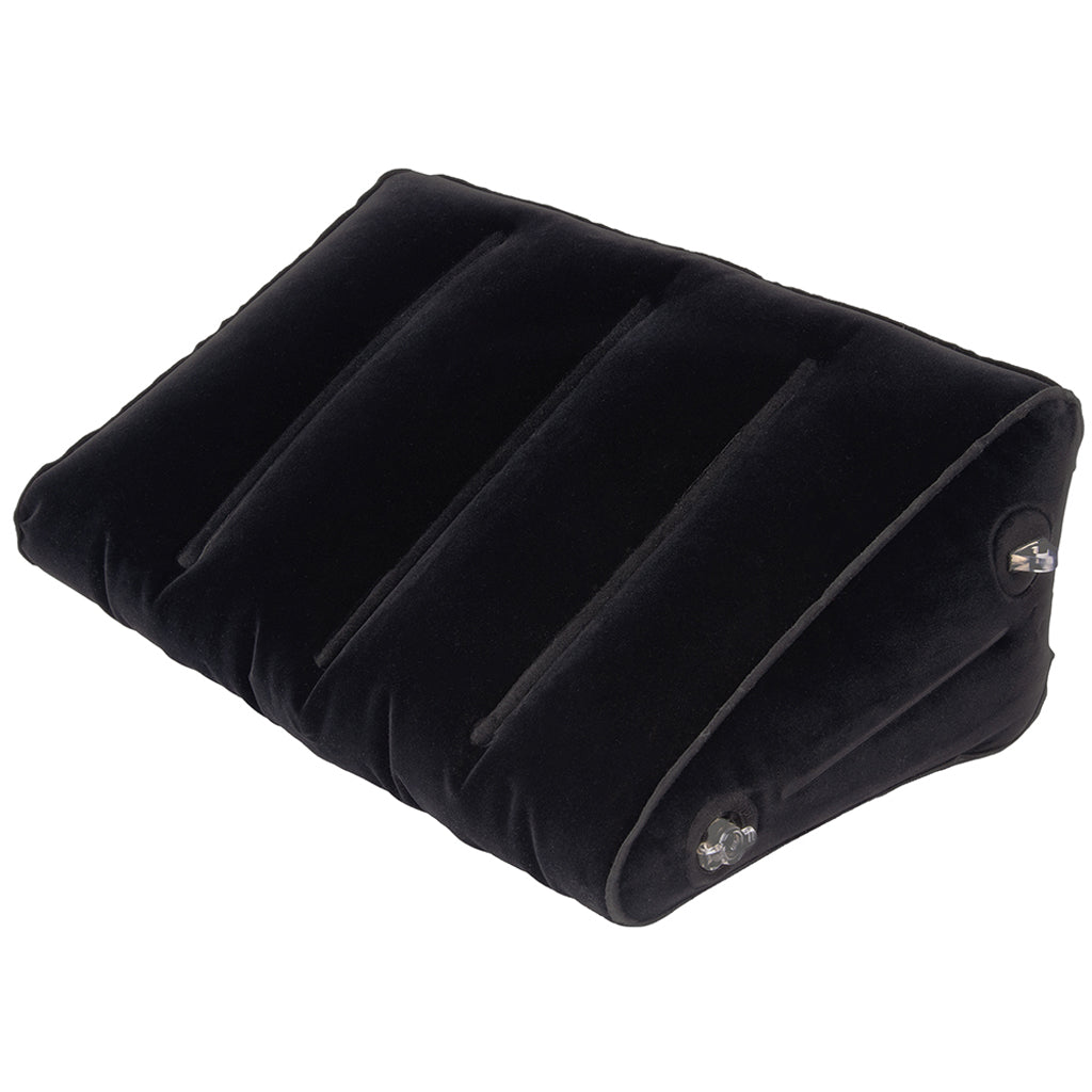 LuxFetish Inflatable Position Wedge with Cuffs - Tophatter's Adult Sex Toys Online Bondage and Fetish > Tools & Accessories - Tophatter Daily Deals