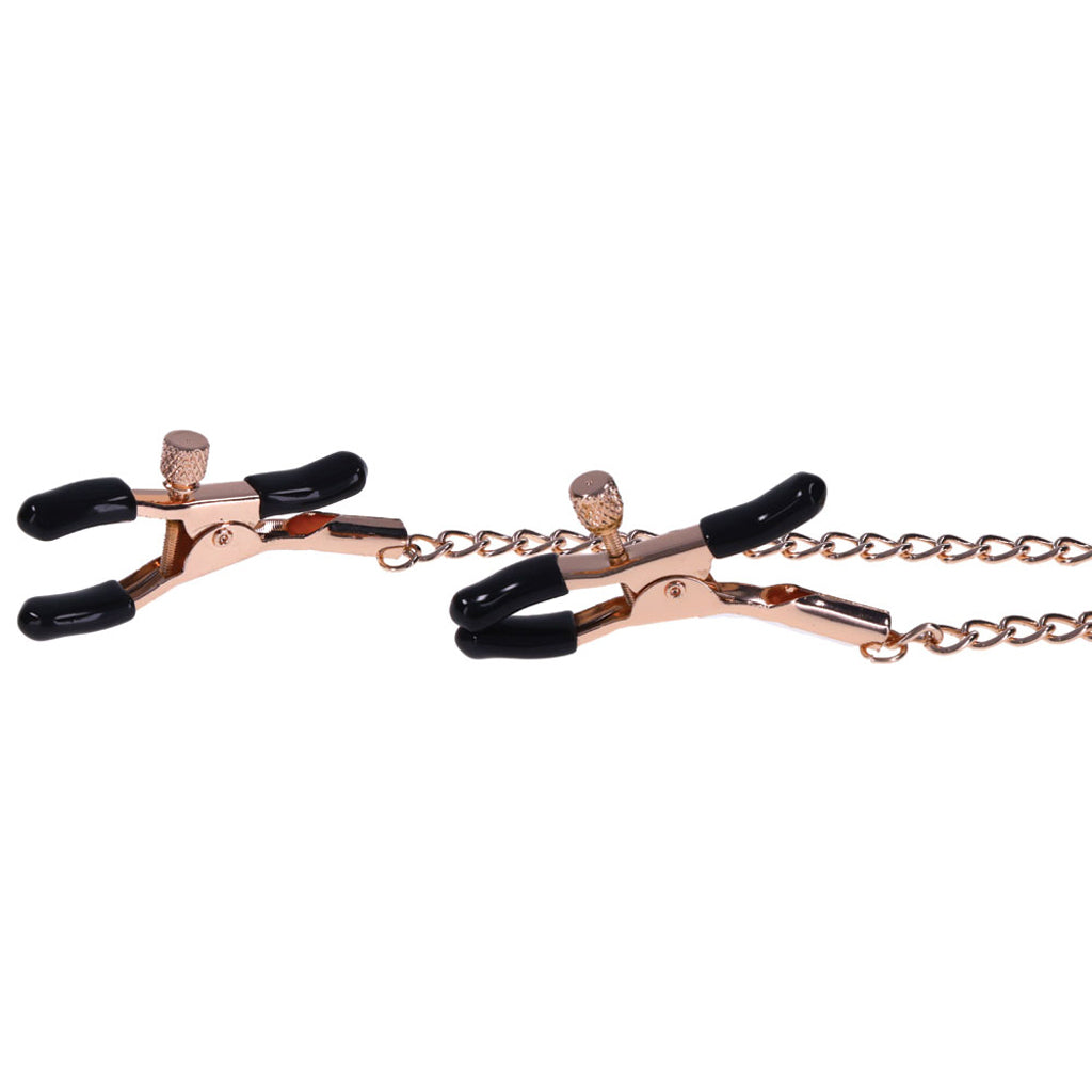 Sex & Mischief Brat Charmed Nipple Clamps Bondage and Fetish > Nipple Stimulators & Clamps - Tophatter Daily Deals