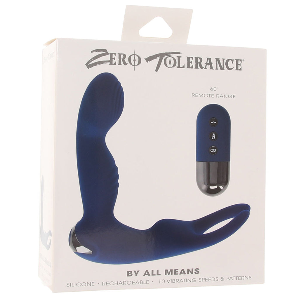 Zero Tolerance By All Means P-Vibe - Tophatter's Vibrator Deals Online Anal Sex Toys > Prostate Massagers - Tophatter Daily Deals