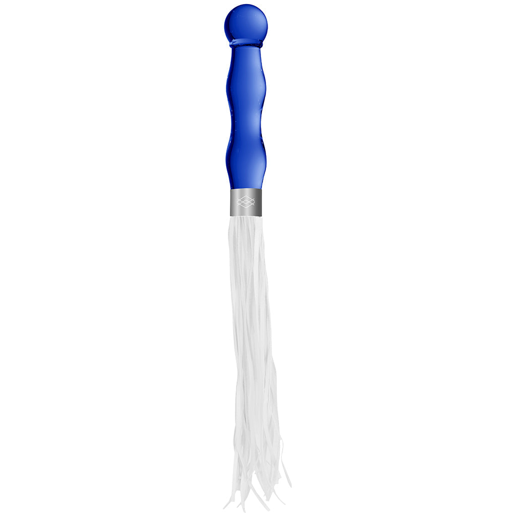 Chrystalino Whipster Glass Handled Flogger Bondage and Fetish > Whips and Crops - Tophatter Daily Deals