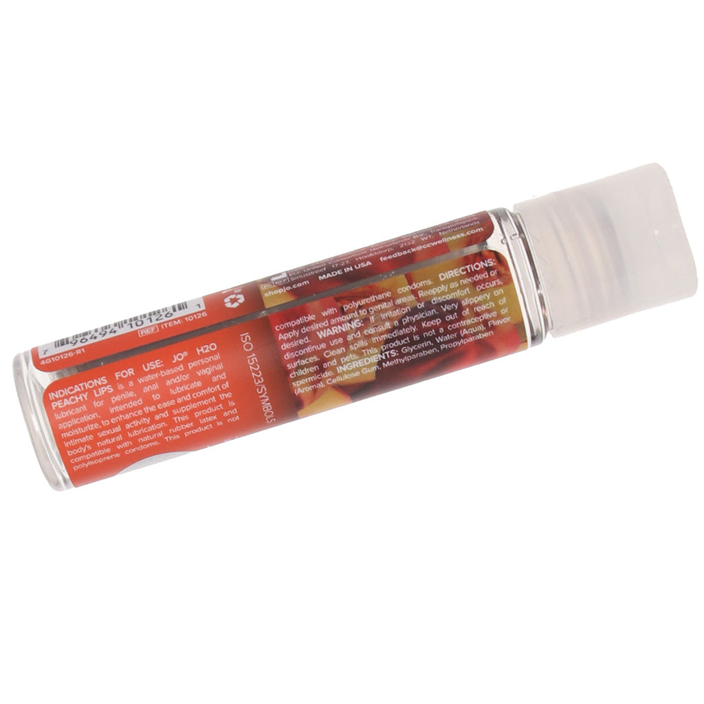 H2O Flavored Lube 1oz/30ml in Peachy Lips Lubes and Lotions > Flavored Sex Lubes - Tophatter Daily Deals