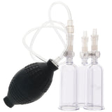 Nipple Suckers with Clitoral Pump - Tophatter's Vibrator Deals Online Bondage and Fetish > Nipple Stimulators & Clamps - Tophatter Daily Deals