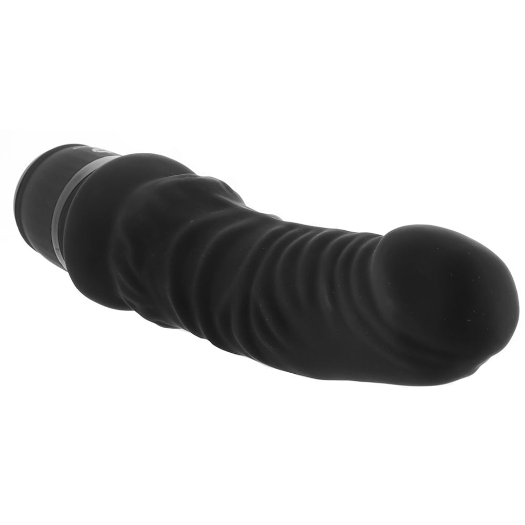 Power Cock 6 Inch Realistic Vibe in Black - Tophatter's Adult Sex Toys Online Vibrators > Realistic Vibrator Dildos - Tophatter Daily Deals