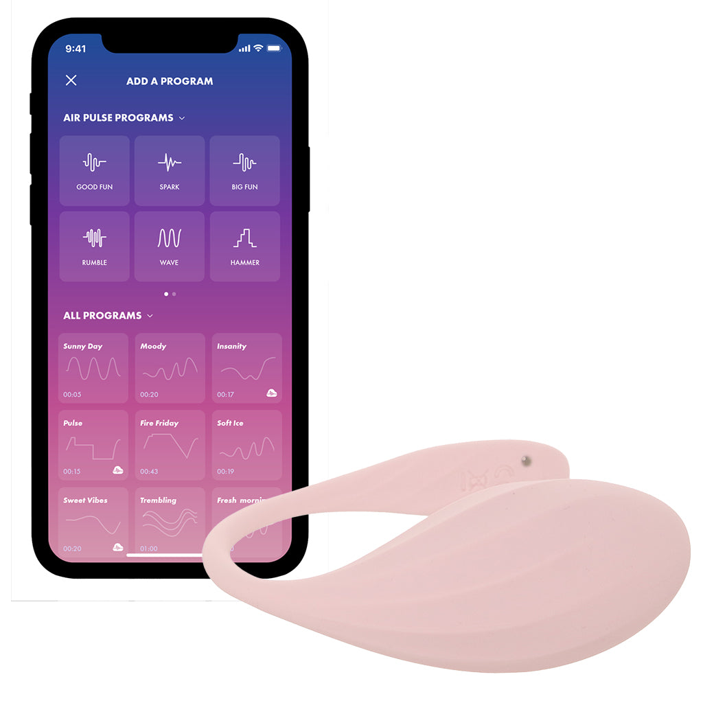 Satisfyer Ribbed Petal Wearable Vibe in Rose Vibrators > Wearable & Panty Vibrators - Tophatter Daily Deals