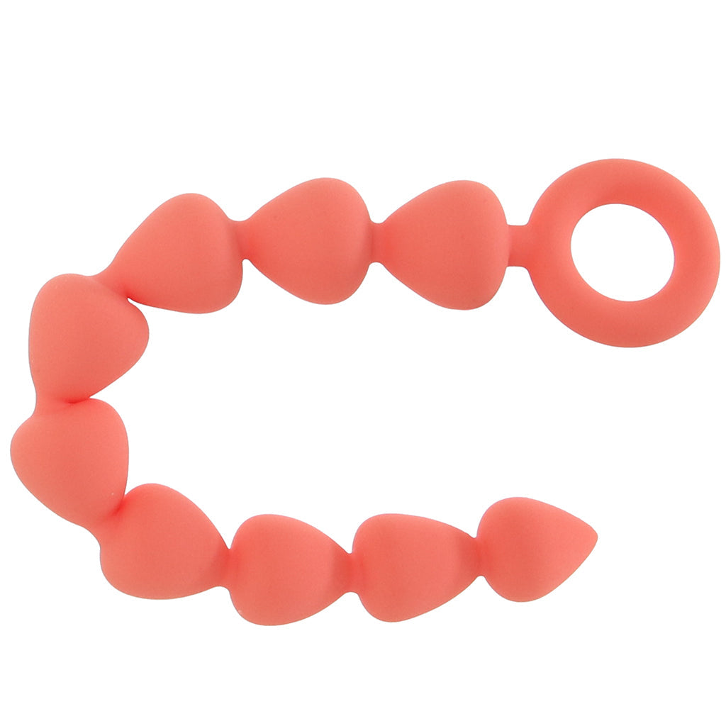 S&M Peaches 'n CreaMe Silicone Anal Beads - Tophatter's Adult Sex Toys Online Anal Sex Toys > Anal Beads - Tophatter Daily Deals