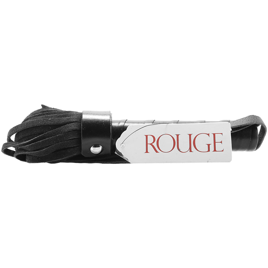 Short Suede Flogger in Black Bondage and Fetish > Whips and Crops - Tophatter Daily Deals