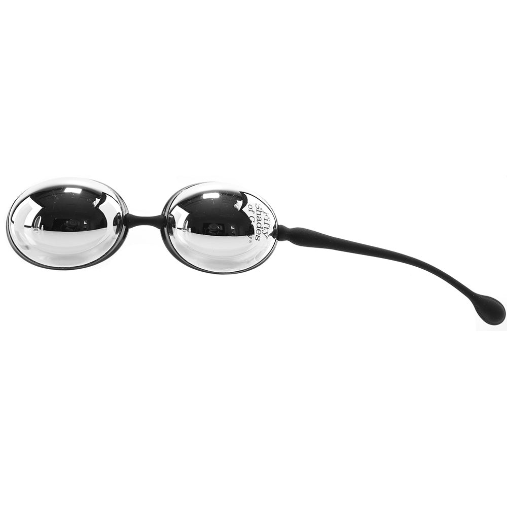Inner Goddess Silver Jiggle Balls - Tophatter's Adult Products Kegel, Ben Wa and Pelvic Health Tools - Tophatter Daily Deals