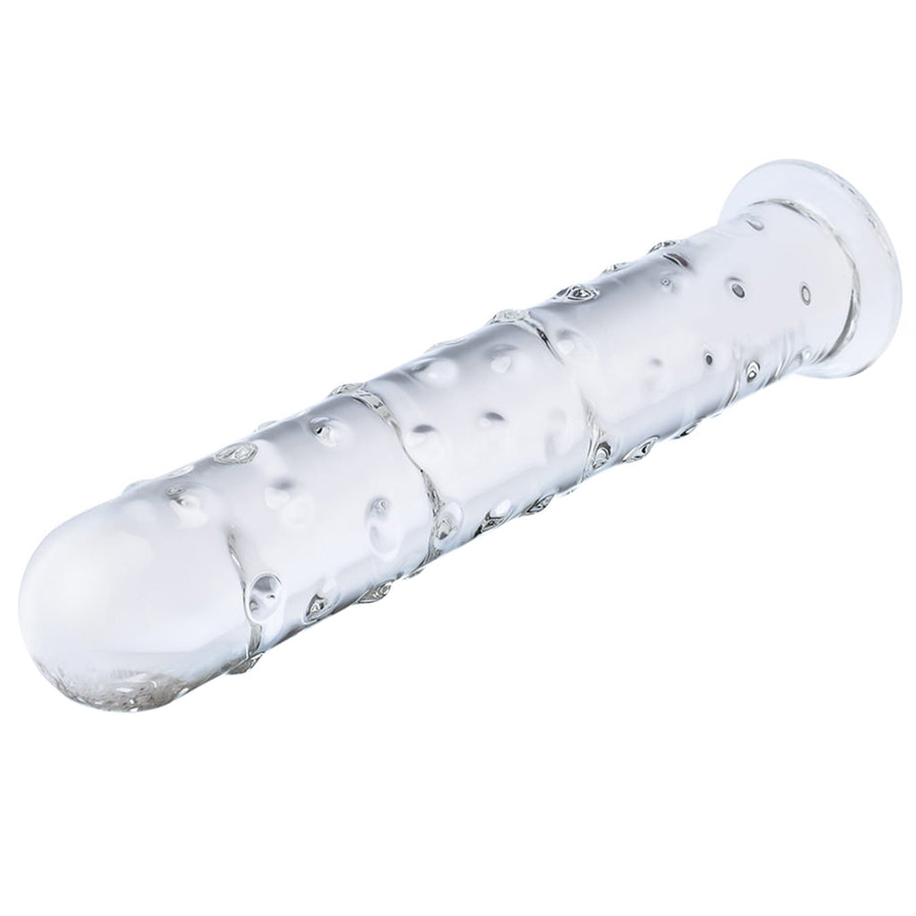 gläs 10 Inch Extra Large Nubbed Dildo - Tophatter's Adult Products Dildo Sex Toys > Realistic Dildos - Tophatter Daily Deals