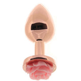 Rear Assets Small Rose Aluminum Plug in Rose/Pink Anal Sex Toys > Butt Plugs - Tophatter Daily Deals