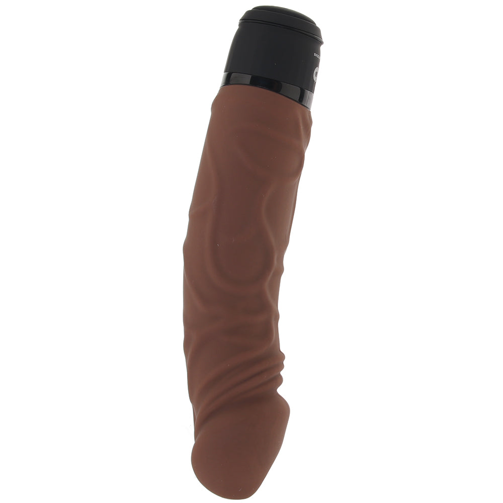 PowerCock 6.5 Inch Realistic Vibe in Dark Brown - Tophatter's Adult Sex Toys Online Vibrators > Realistic Vibrator Dildos - Tophatter Daily Deals