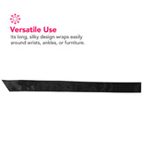 Black & White Satin Bondage Tie Bondage and Fetish > Tools & Accessories - Tophatter Daily Deals