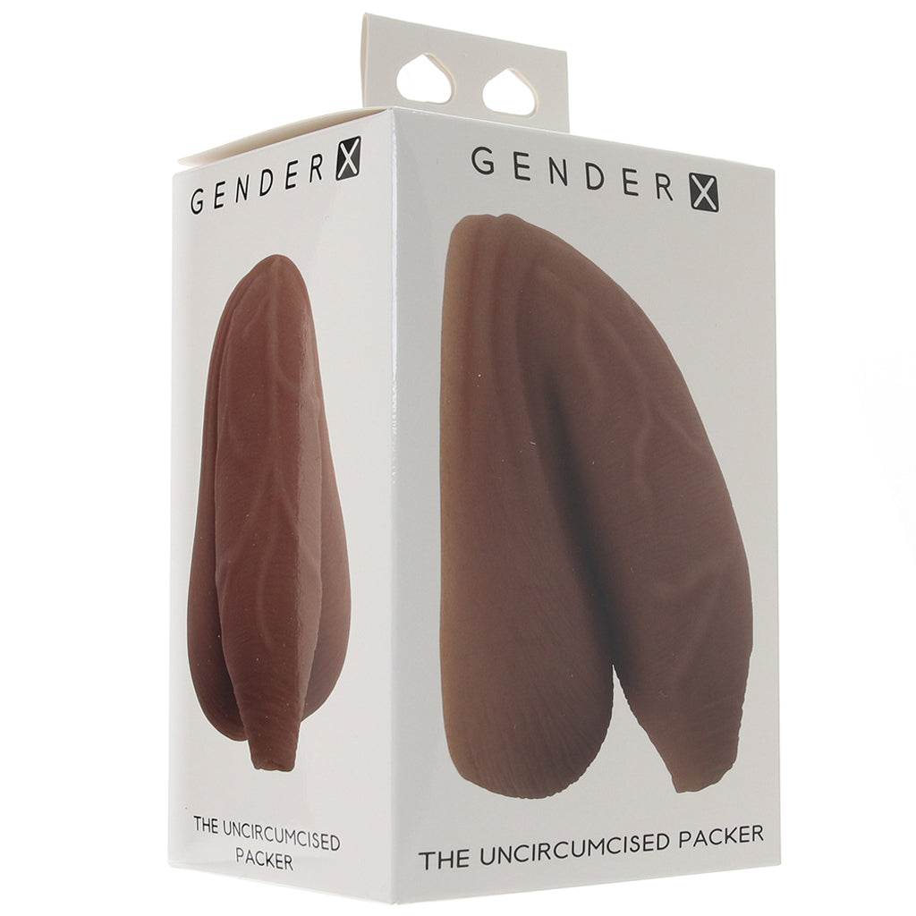 Gender X The Uncircumcised Packer in Dark Dildo Sex Toys > Realistic Dildos - Tophatter Daily Deals