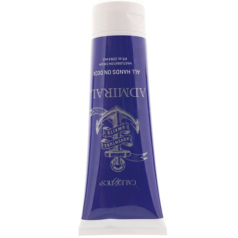 Admiral All Hands On Deck Masturbation Cream in 8oz/236ml Lubes and Lotions > Oil Based Sex Lubes - Tophatter Daily Deals