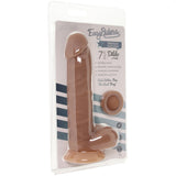 EasyRiders 7 Inch Silicone Dildo with Balls in Tan - Tophatter's Adult Sex Toys Online Dildo Sex Toys > Realistic Dildos - Tophatter Daily Deals