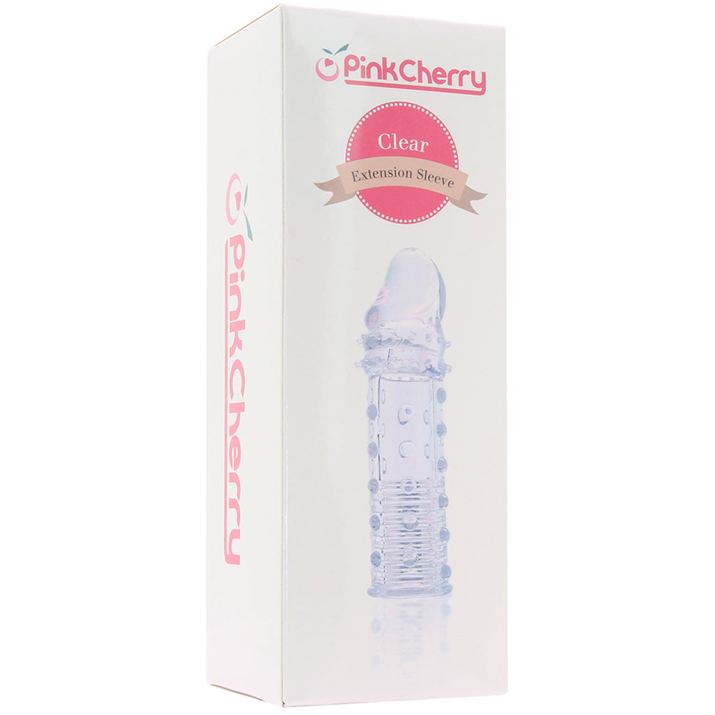 PinkCherry Clear Extension Sleeve Male Enhancement > Extenders and Sleeves - Tophatter Daily Deals