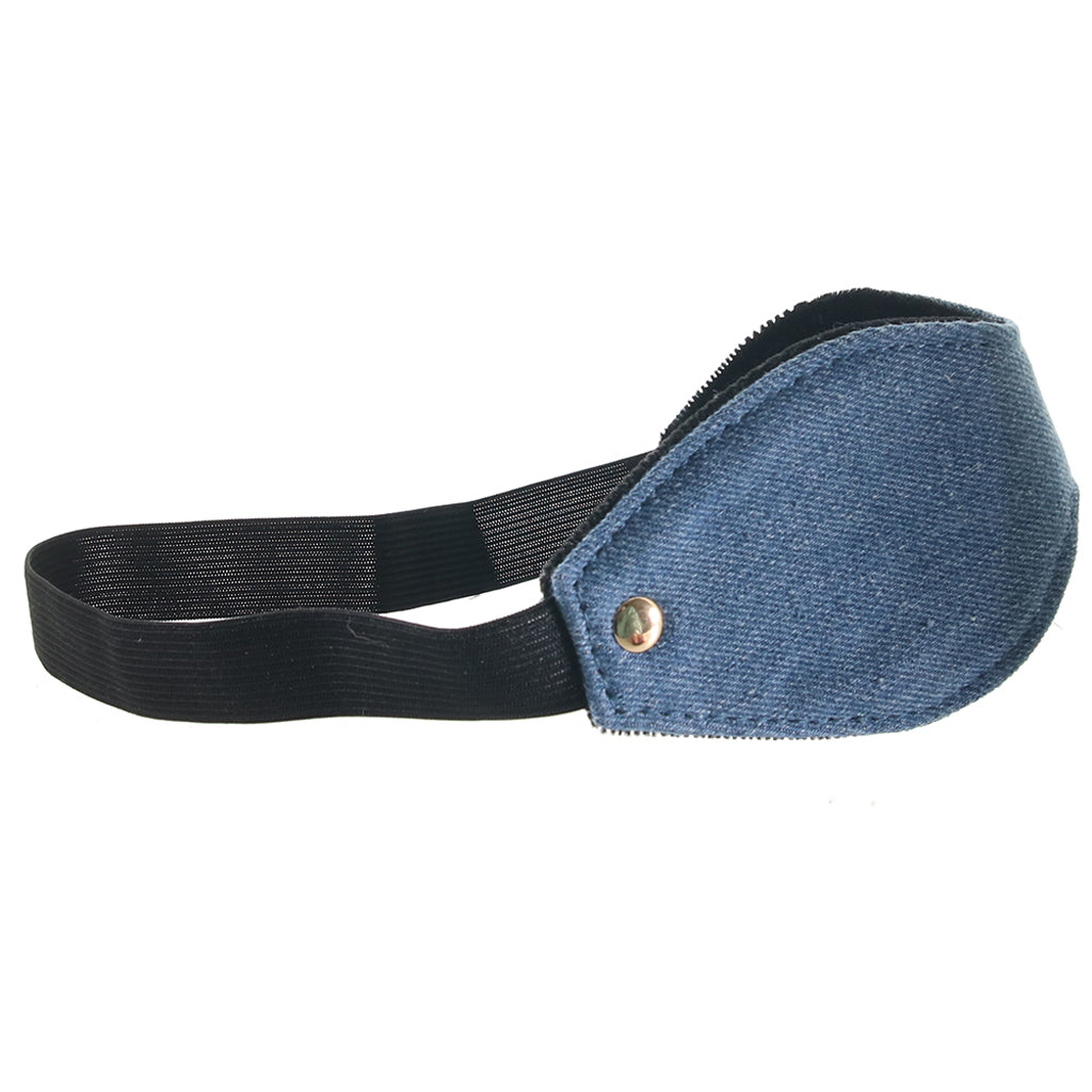 Ride 'Em Denim Eye Mask Bondage and Fetish > Pleasure Masks and Dress Up Play - Tophatter Daily Deals