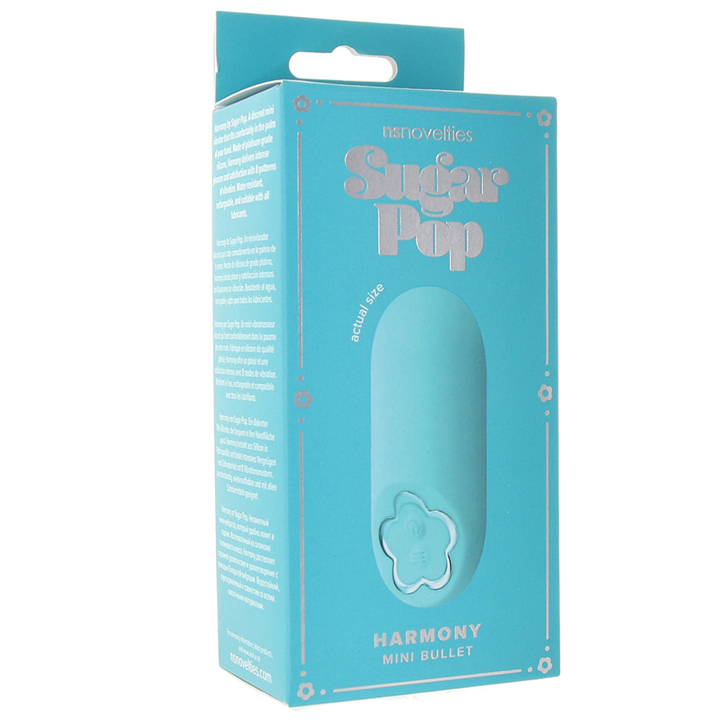 Sugar Pop Harmony Mini Bullet Vibe in Teal Vibrators > Bullet and Egg Vibrators - Tophatter Daily Deals