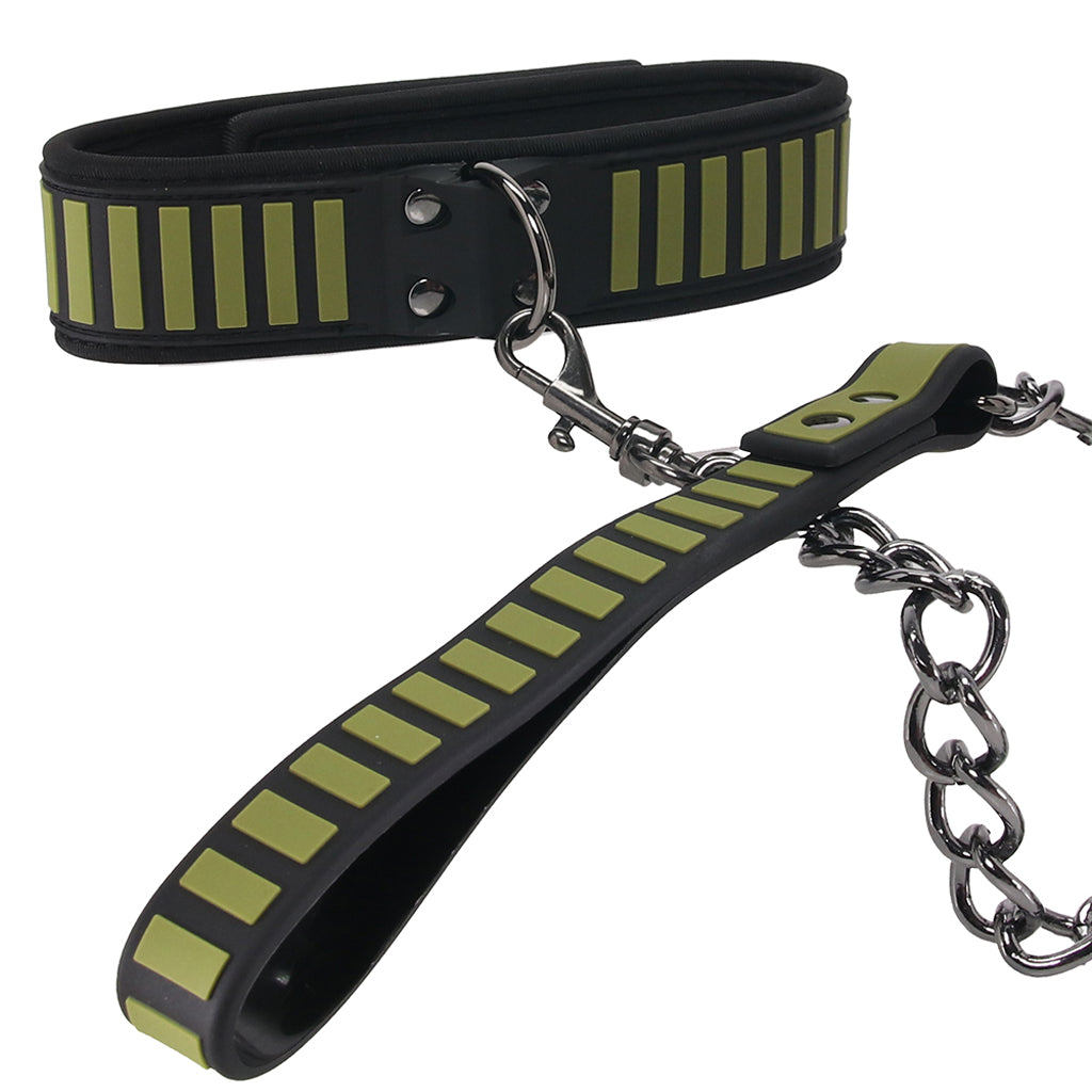 Fort Troff Tactical Collar & Leash - Tophatter's Adult Sex Toys Online Bondage and Fetish > Leashes and Collars - Tophatter Daily Deals