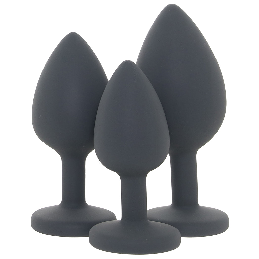 A-Play Silicone 3 Piece Anal Trainer Set Anal Sex Toys > Butt Plugs - Tophatter Daily Deals