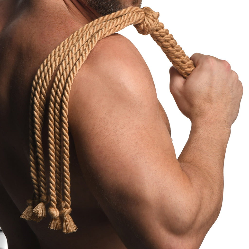 Master Series Swashbuckler Rope Flogger Bondage and Fetish > Whips and Crops - Tophatter Daily Deals