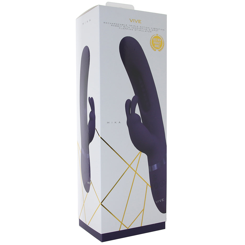 Vive Mika Triple Action Rabbit Vibe Vibrators > Rabbit Vibrators - Tophatter Daily Deals