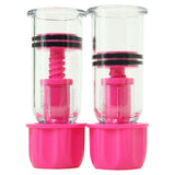 nipple play Vacuum Twist Suckers in Pink Bondage and Fetish > Nipple Stimulators & Clamps - Tophatter Daily Deals