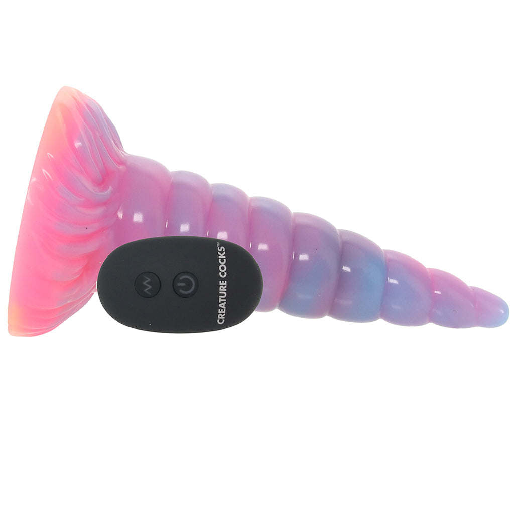 Creature Cocks Unicorn Glow-In-The-Dark Vibe - Tophatter's Adult Sex Toys Online Dildo Sex Toys > Fantasy Dildos - Tophatter Daily Deals