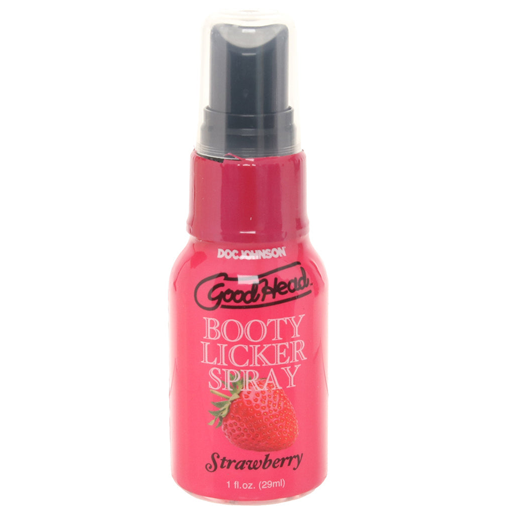 GoodHead Booty Licker Spray 1fl.oz/29ml in Strawberry - Tophatter's Adult Sex Toys Online Lubes and Lotions > Flavored Sex Lubes - Tophatter Daily Deals