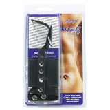 Blue Line Cock Ring with 2 Inch Ball Stretcher & Weight Rin Bondage and Fetish > Cock and Ball Devices - Tophatter Daily Deals