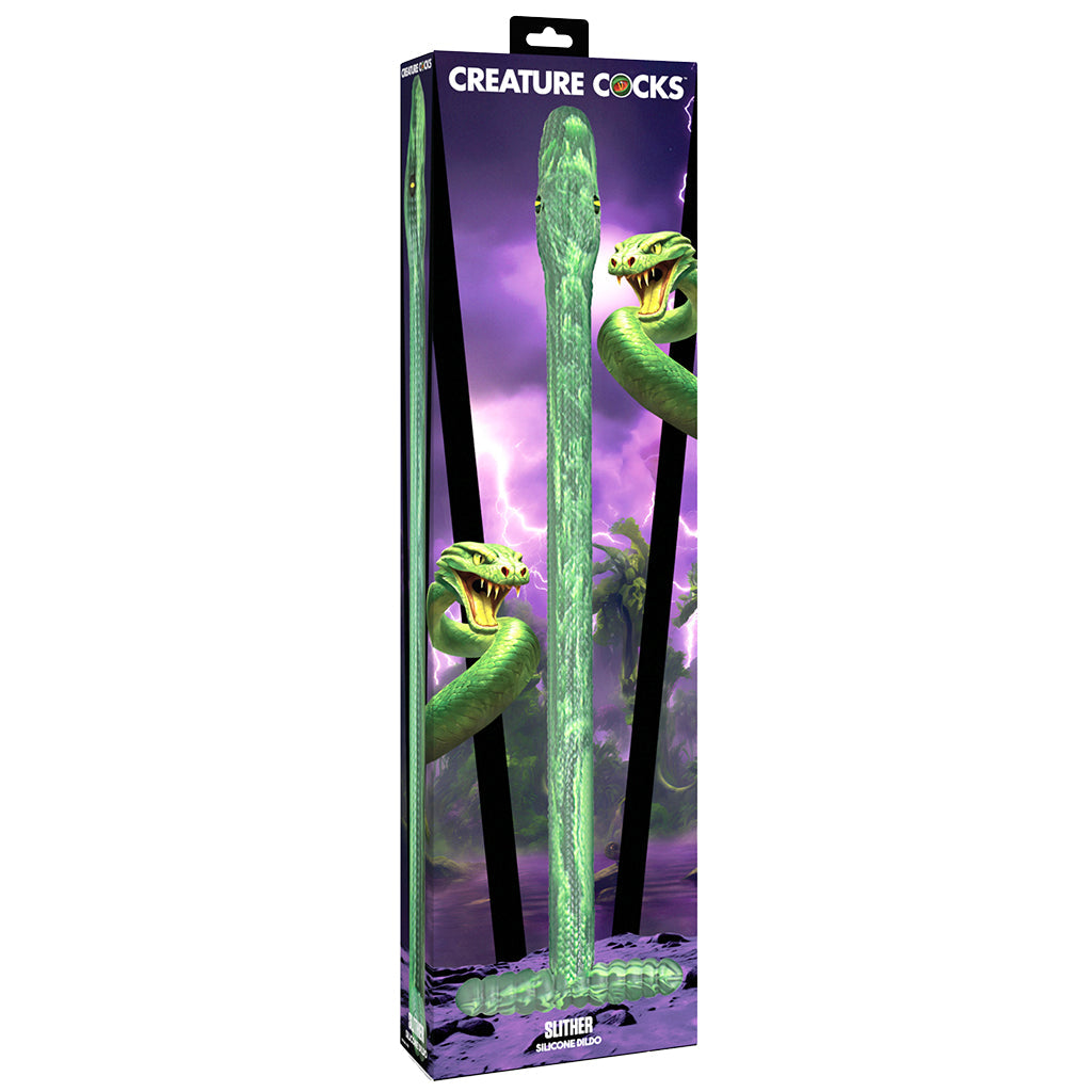 Creature Cocks Slither 22 Inch Silicone Dildo Dildo Sex Toys > Fantasy Dildos - Tophatter Daily Deals