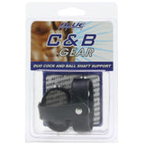 Blue Line Duo Cock and Ball Shaft Support Strap Bondage and Fetish > Cock and Ball Devices - Tophatter Daily Deals