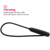 Ouch! Vibrating Extra Long Silicone Urethral Sound Bondage and Fetish > Cock and Ball Devices - Tophatter Daily Deals