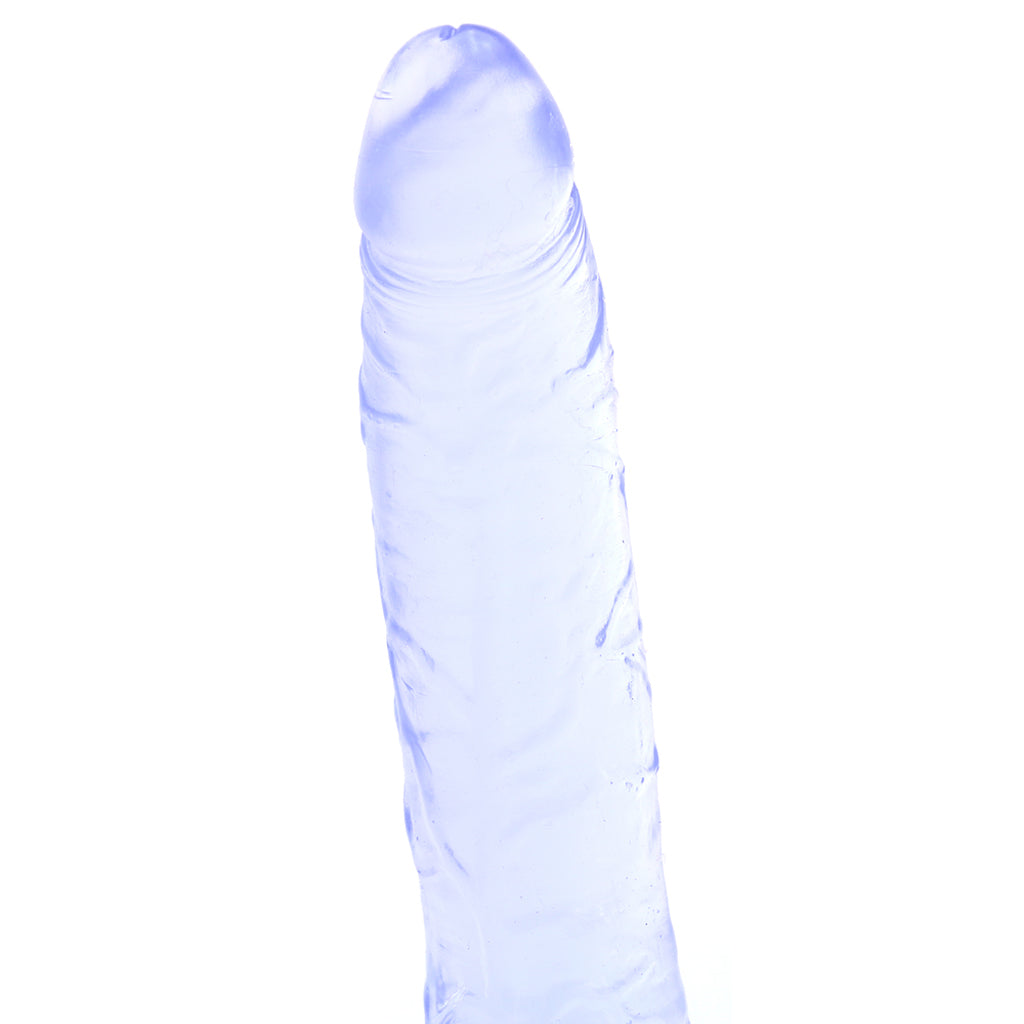 Basix Slim 7 Inch Dildo in Clear Dildo Sex Toys > Realistic Dildos - Tophatter Daily Deals