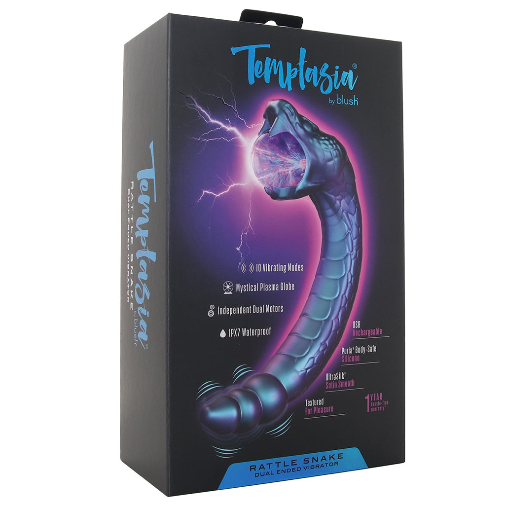 Temptasia Rattle Snake Plasma Vibe Vibrators > Clitoral Stimulators - Tophatter Daily Deals