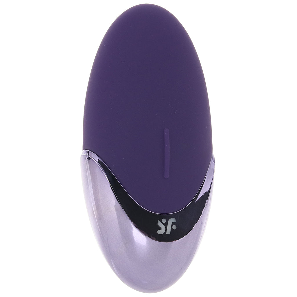 Satisfyer Purple Pleasure Lay-On Vibrator Vibrators > Clitoral Stimulators - Tophatter Daily Deals
