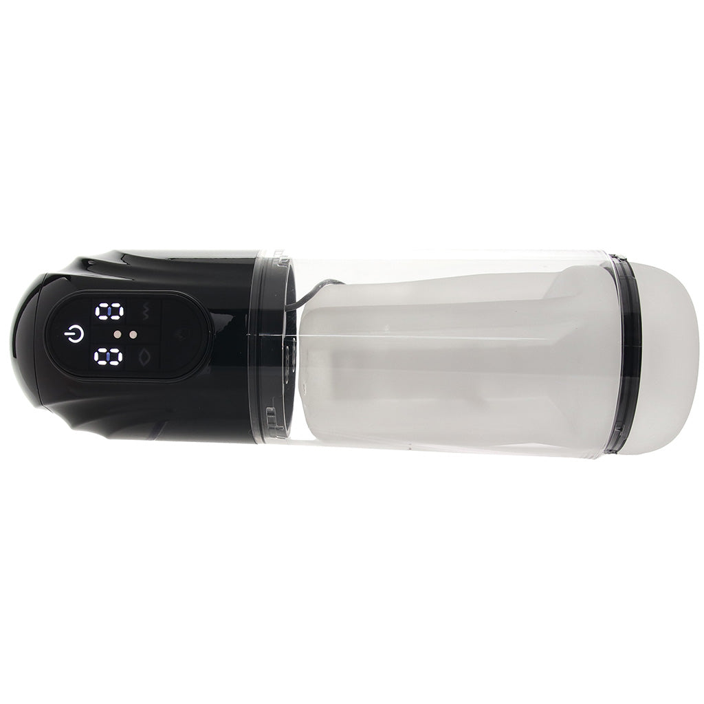 Pumped TechnoThrust Waterproof Masturbator - Tophatter's Adult Sex Toys Online Male Masturbators > Auto Strokers - Tophatter Daily Deals