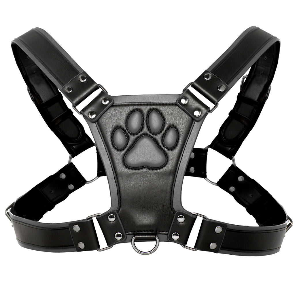 Master Series Alpha Pup Bulldog Harness in Black Bondage and Fetish > Men's Bondage Wear - Tophatter Daily Deals
