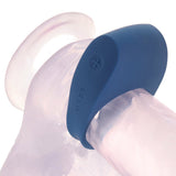 TOR 3 Vibrating Couples Ring in Blue Cock Rings - Tophatter Daily Deals