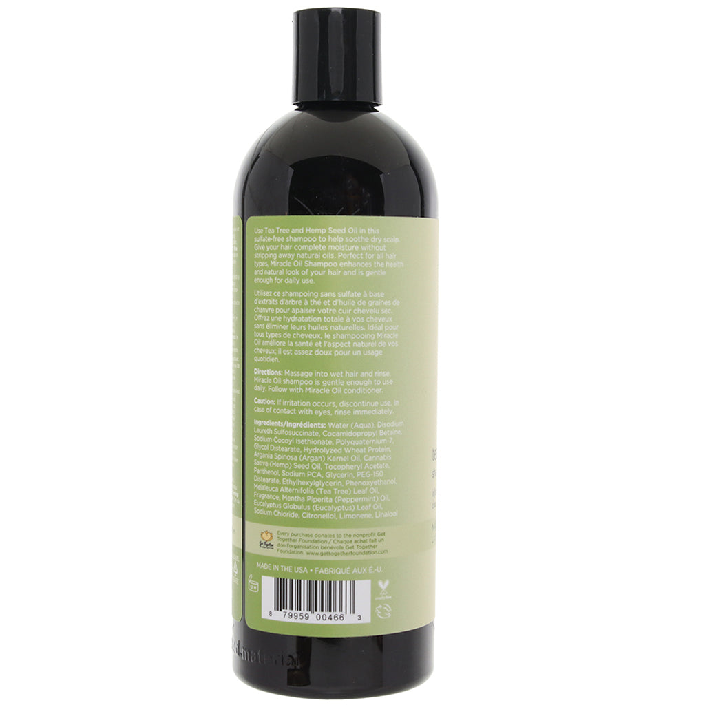 Miracle Oil Tea Tree Shampoo in 16oz/473ml - Tophatter's Adult Sex Toys Online Sensual Love > Personal Care - Tophatter Daily Deals