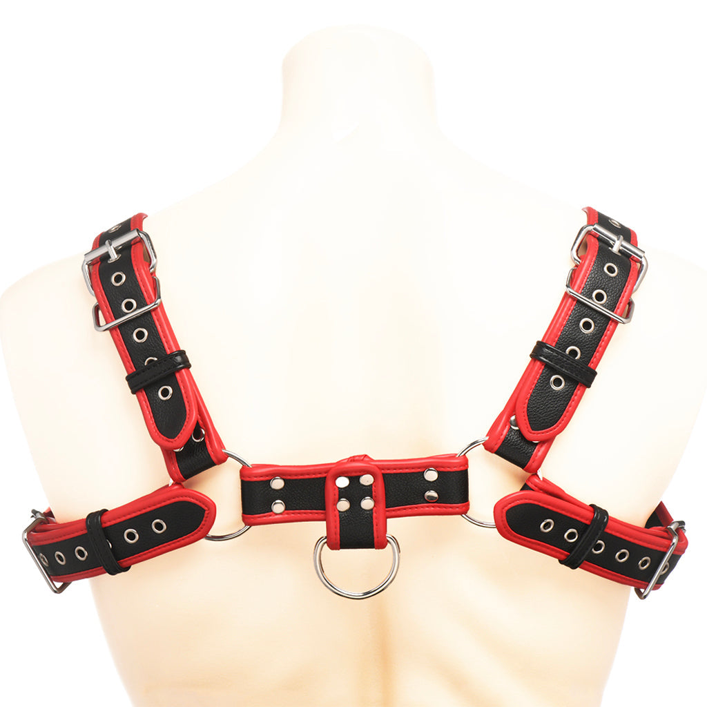 Master Series Bulldog Harness in Red - Tophatter's Adult Sex Toys Online Bondage and Fetish > Restraints - Tophatter Daily Deals