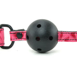 Sinful Ball Gag in Pink Bondage and Fetish > Ball Gags & Mouth Restraints - Tophatter Daily Deals